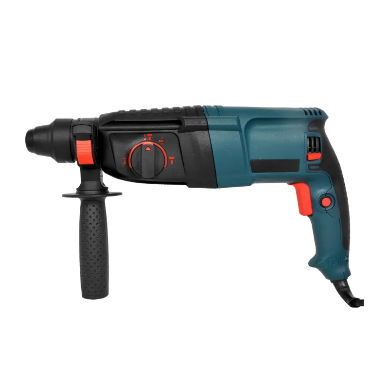 Taladro de martillo giratorio con cable de 800 W