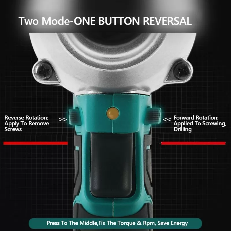 Llave de impacto inalámbrica de 21V 550n · m
