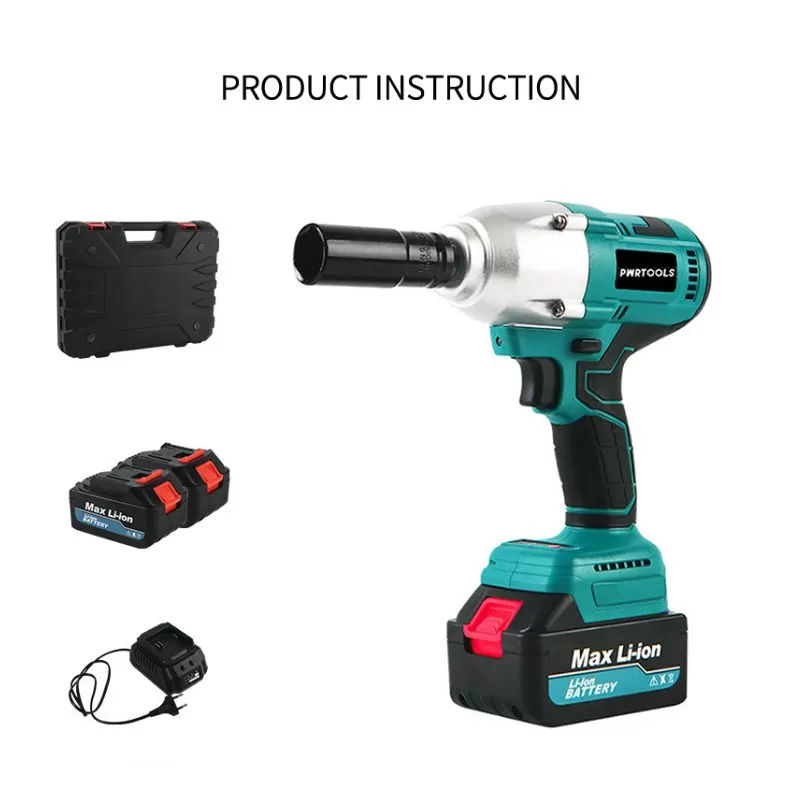Llave de impacto inalámbrica de 21v 340n · m