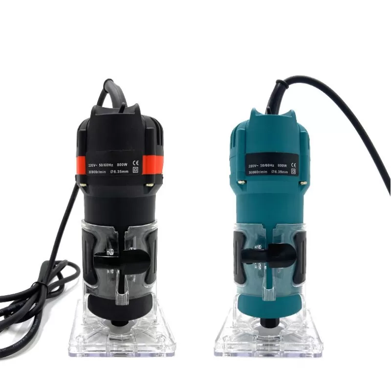 Enrutador de madera con cordón de 800W