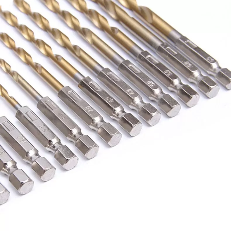 Titanio de titanio Hexagonal Twist Drill