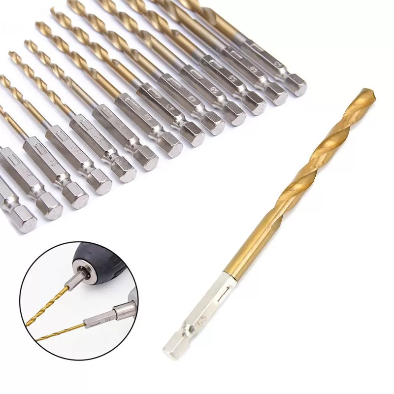 Titanio de titanio Hexagonal Twist Drill