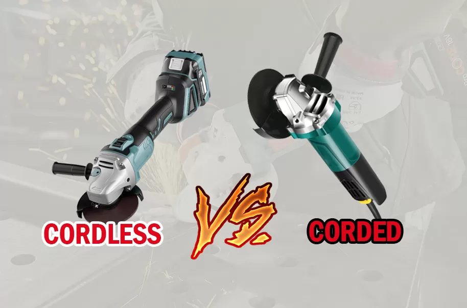 Molillas de ángulo inalámbricas vs. Cordón