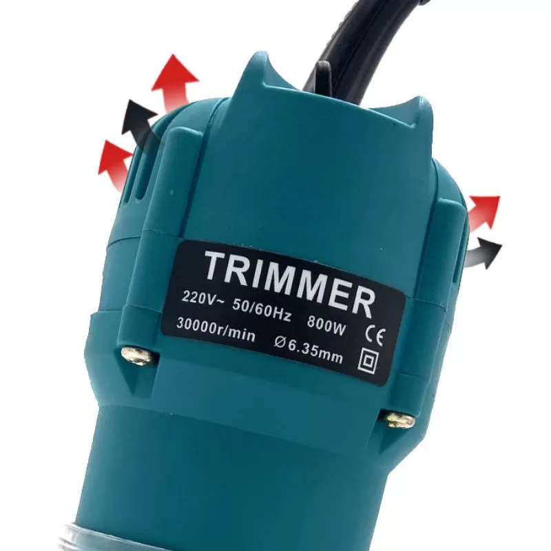 110V/220V 800W TRIMMER MANO DE MADERA P20502