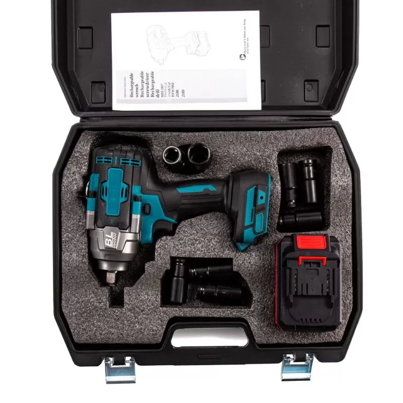 21V 1000N.M Llave de impacto inalámbrico P10329